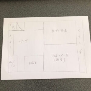 自宅開業の間取り